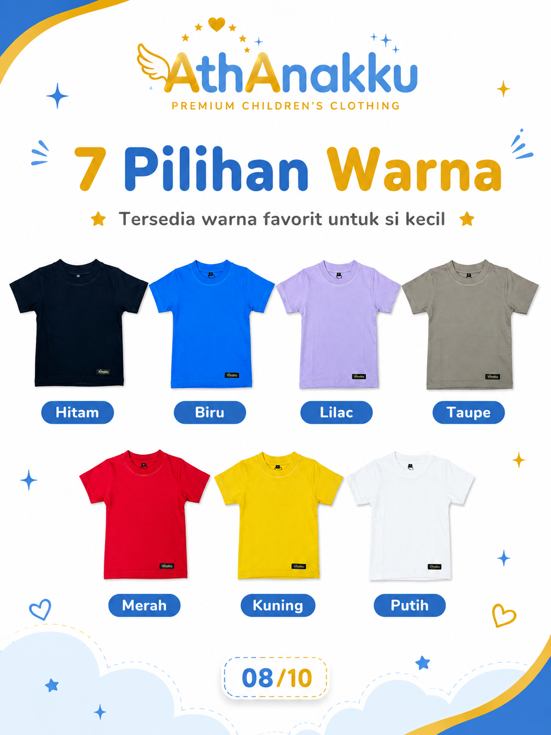 Tujuh pilihan warna AthAnakku